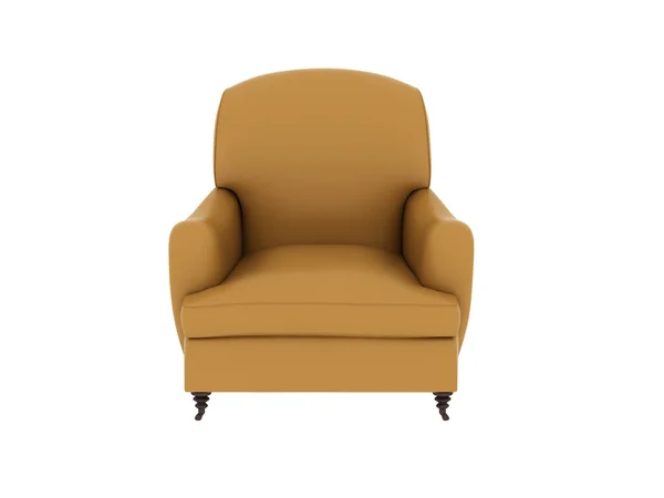 Ledersofa — Stockfoto