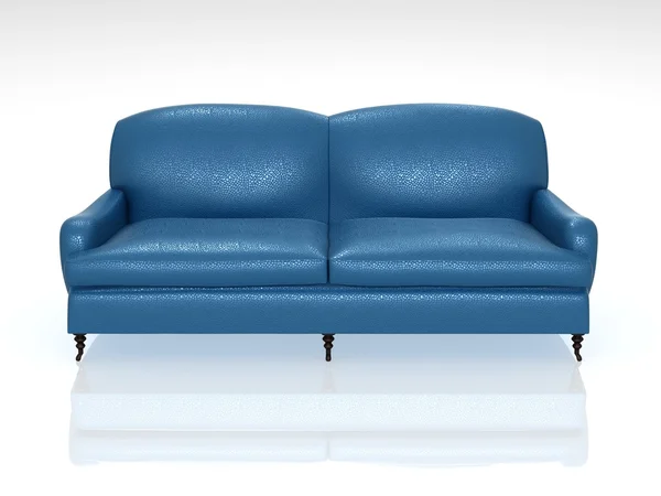 Ledersofa — Stockfoto