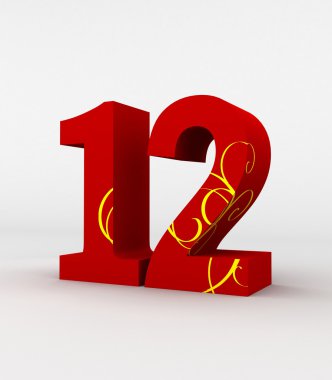 Kırmızı sayı 12