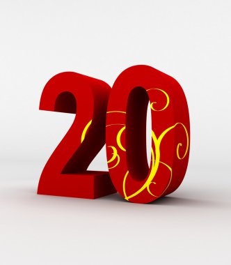 Kırmızı sayı 20