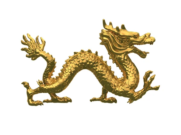 Golden dragon — Stock Photo, Image