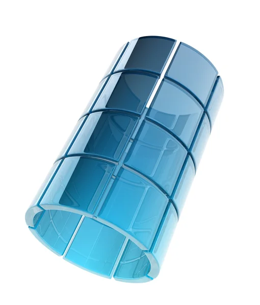 Glass tube — Stock Photo, Image