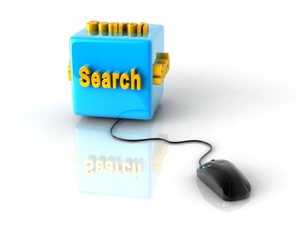 Computer key Search — Stock Photo, Image