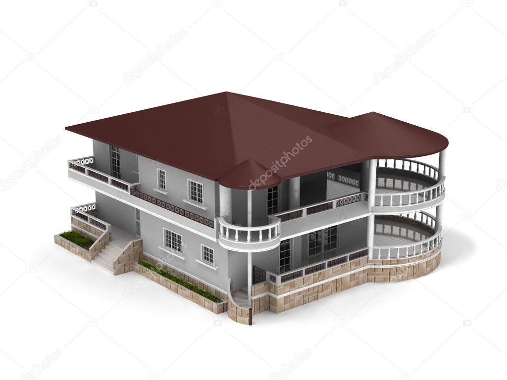 3D villa