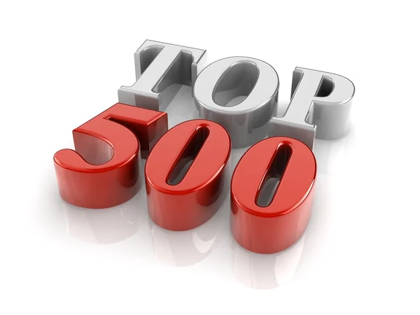 Testo 3d TOP100 — Foto Stock