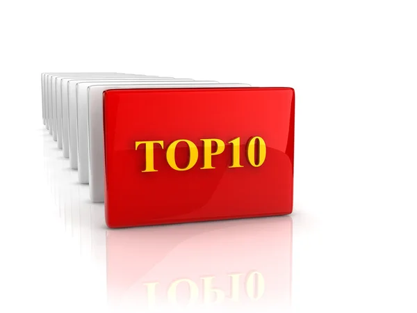 Text TOP10 — Stock Photo, Image