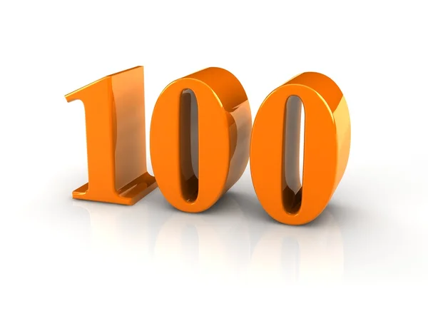 Numero 100 — Foto Stock