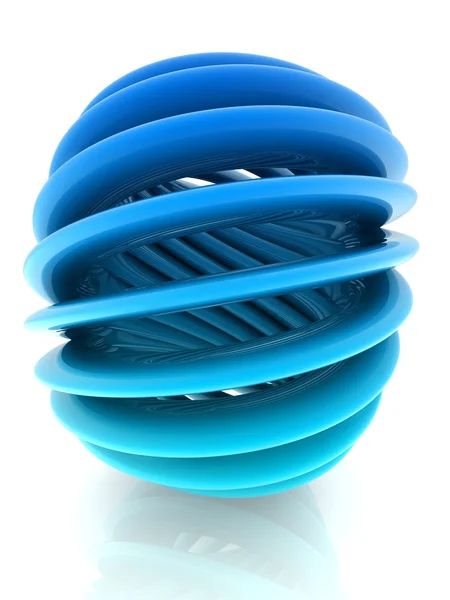 Forma de hélice 3D — Foto de Stock