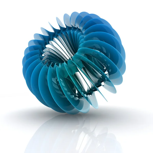 3D helix shape — Stock Photo, Image