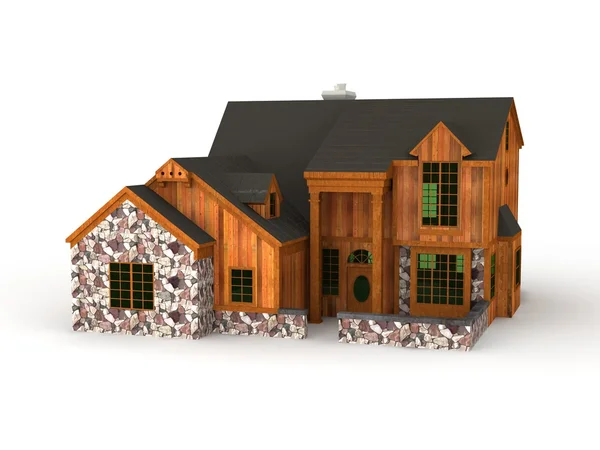 3d house — Stock Photo, Image