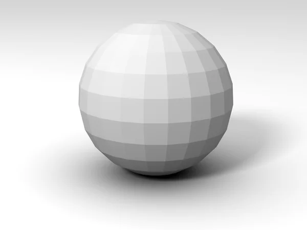 Polyhedron sphere — Stock Photo, Image