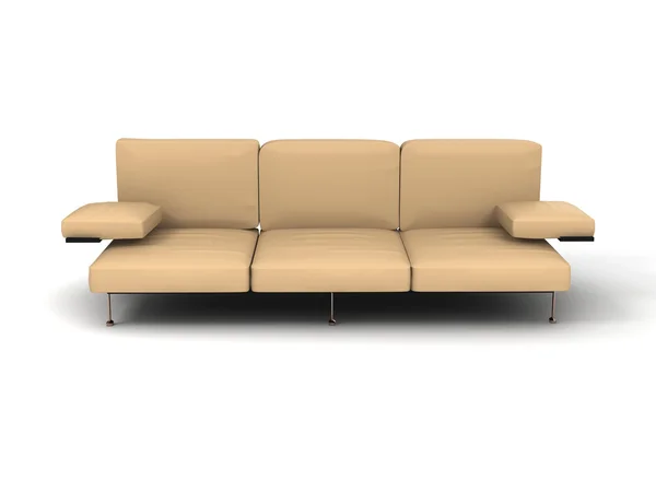 Δερμάτινος καναπές — Φωτογραφία Αρχείου