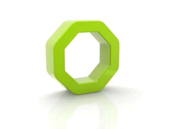 Reflective octagon — Stock Photo, Image