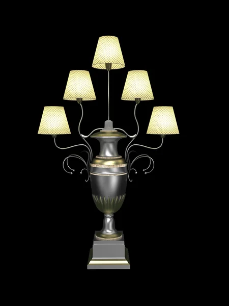 Metallische Lampe — Stockfoto