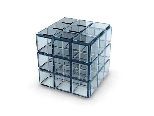 Cubes de verre — Photo