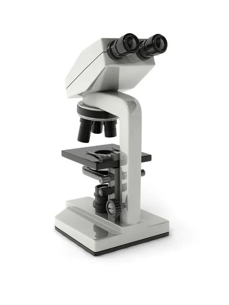Metalic microscope — Stock Photo, Image