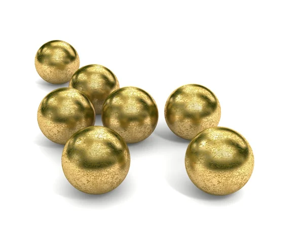 Sphères d'or — Photo