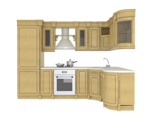 Integral kitchen furniture — Stock Photo, Image