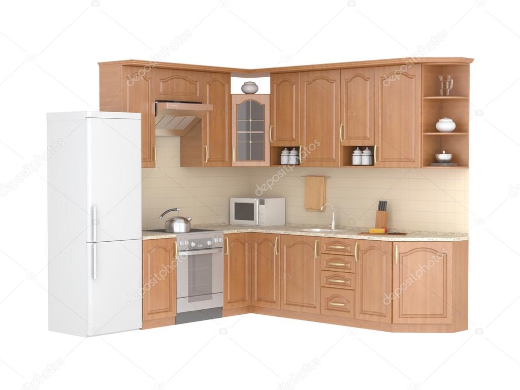 Integral kitchen furniture