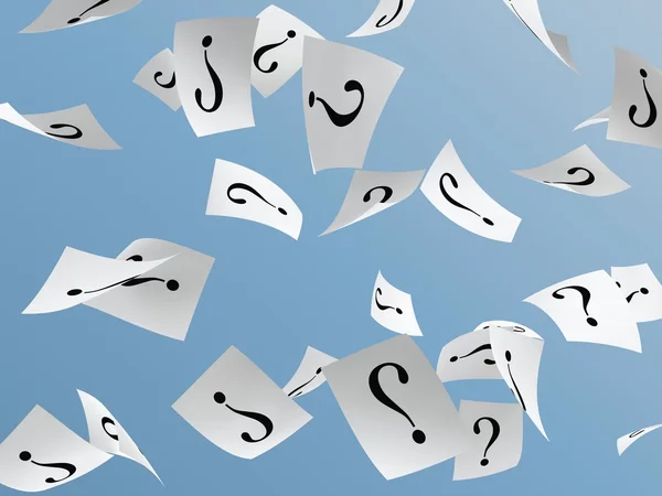 Question mark — Stock Photo, Image