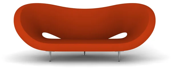 Tyg soffa — Stockfoto