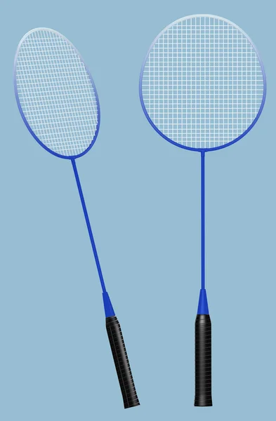 Racchetta da badminton — Foto Stock