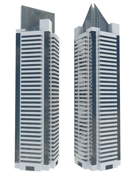 Модель небоскреба — стоковое фото
