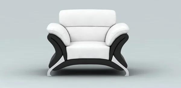 Ledersofa — Stockfoto