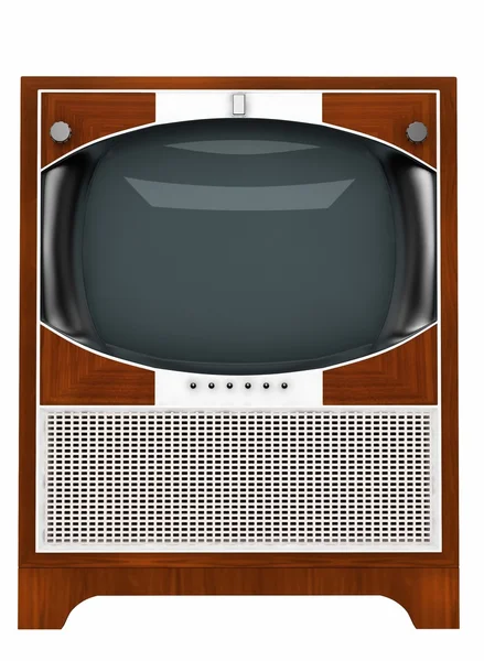 Oude tv-toestel — Stockfoto