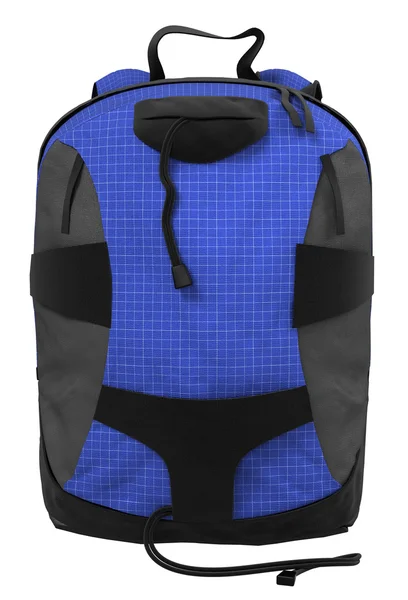 Blå ryggsäck — Stockfoto