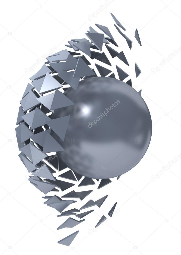 metallic polyhedron