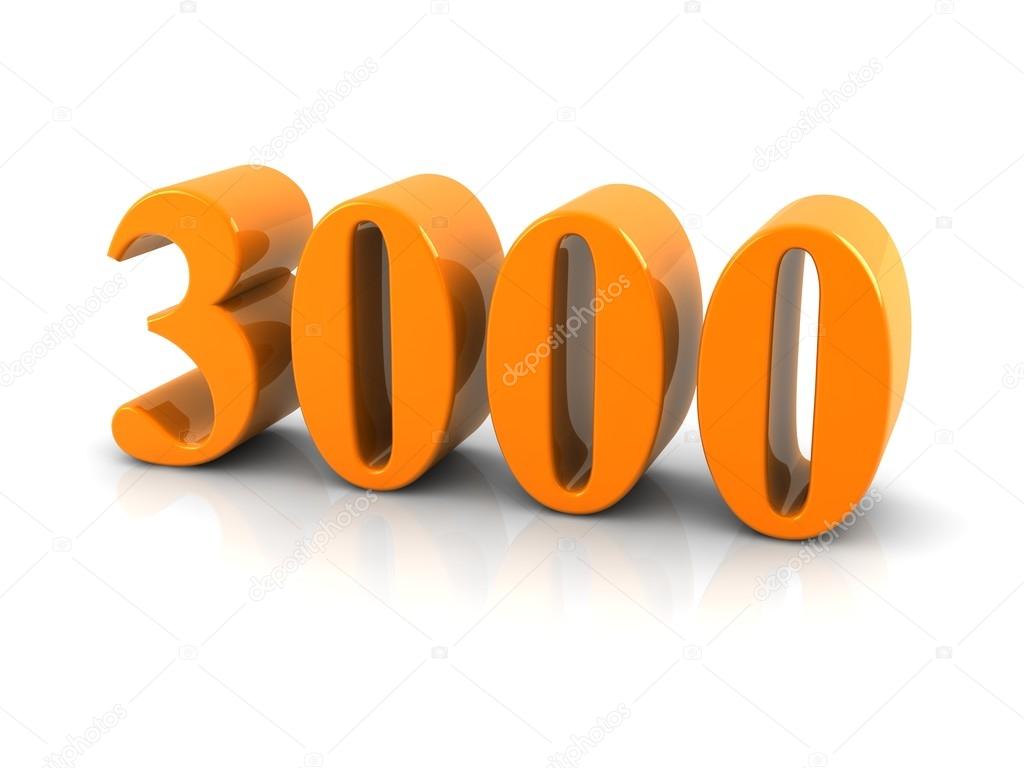 N mero 3000 Foto De Stock Elenven 60238381 n-mero-3000-foto-de-stock-elenven-60238381