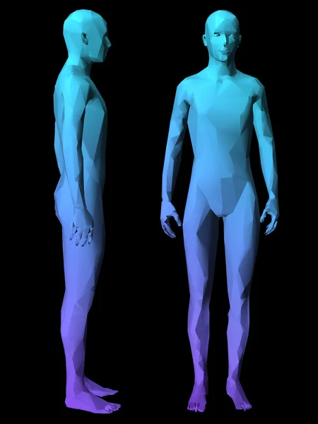 Modo humano 3D — Fotografia de Stock