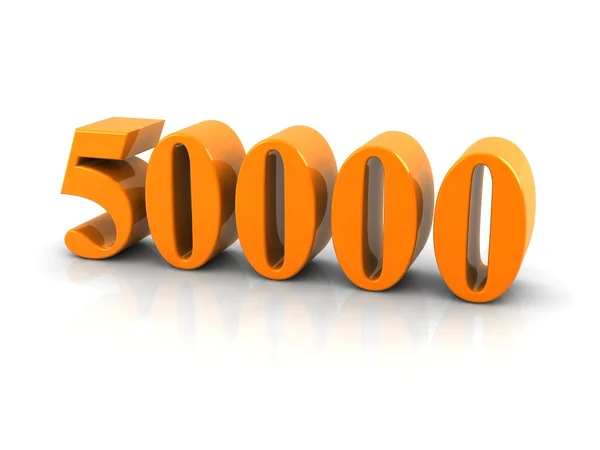 Numero 50000 — Foto Stock