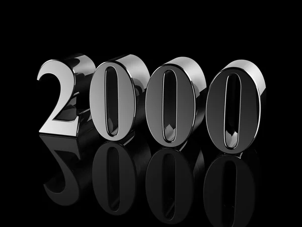 Numero 2000 — Foto Stock