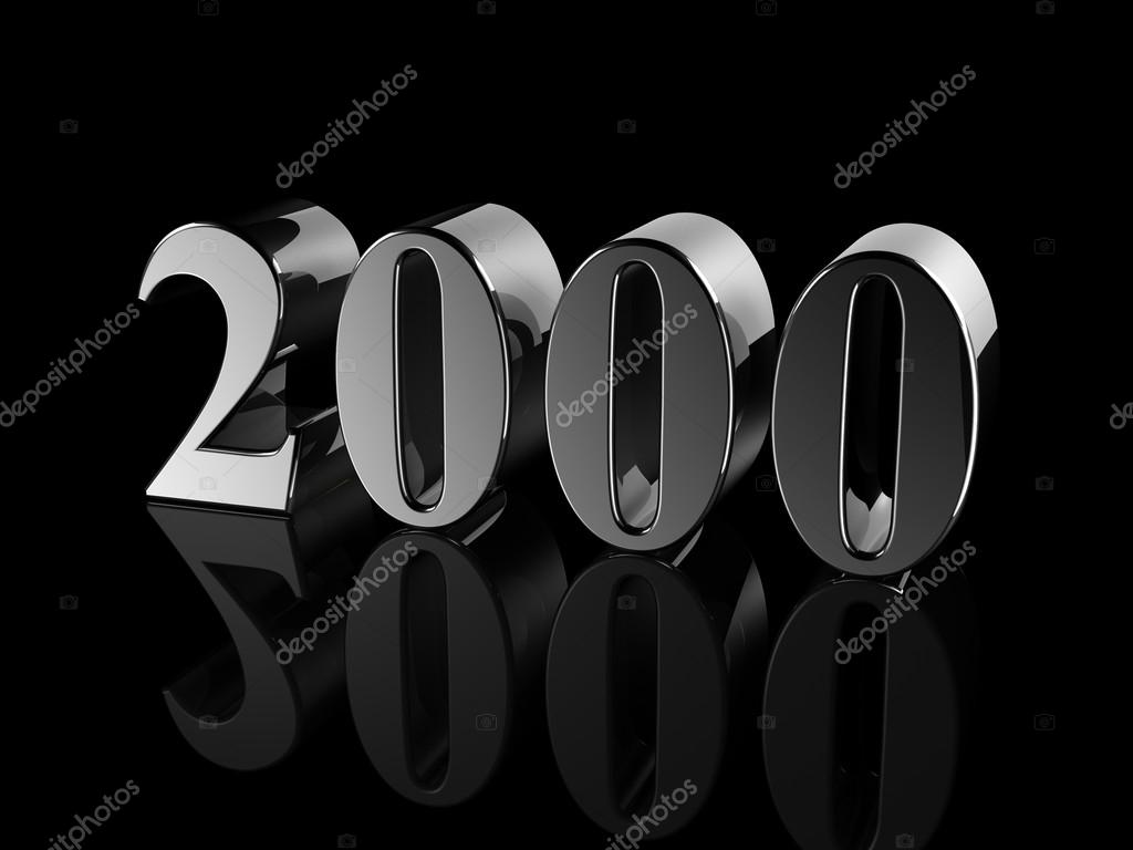 Number 2000 Stock Photo by ©Elenven 62935659