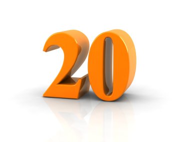 number 20 clipart