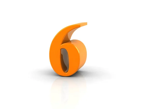 Numero 6 — Foto Stock