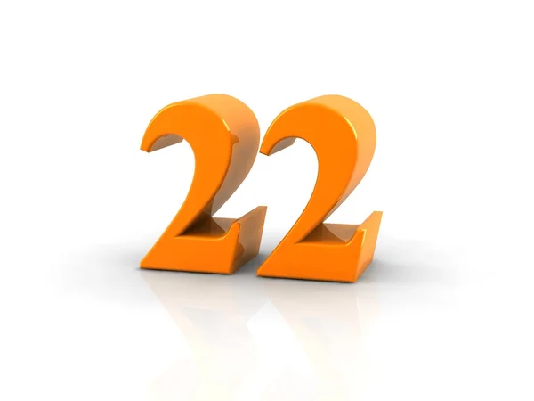 Numero 22 — Foto Stock