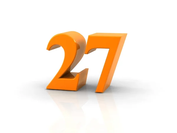 Numero 27 — Foto Stock