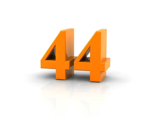 Numero 44 — Foto Stock