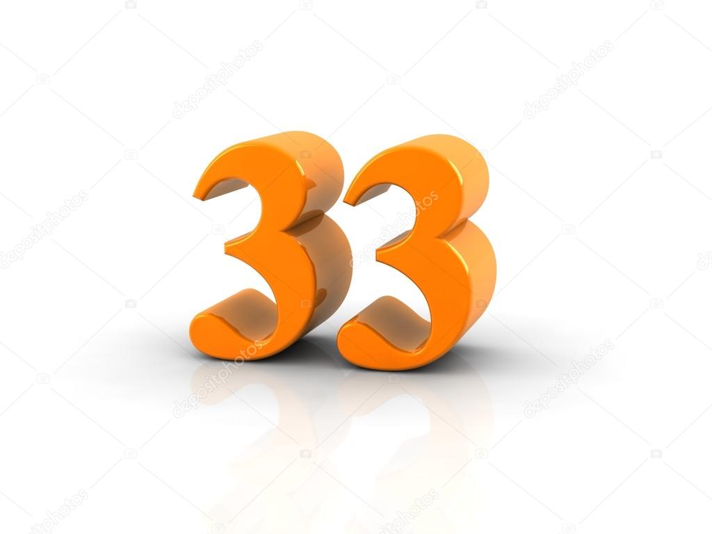 Number 33 Stock Photo By Elenven 63716001