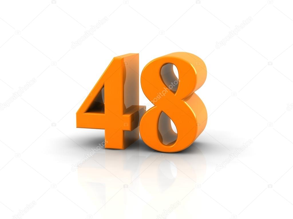 Number 48 Stock Photo Image By C Elenven 63716055