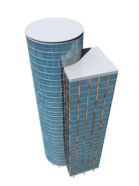 Single skyscraper — Stock Photo, Image