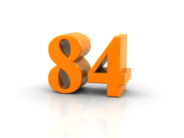 Numero 84 — Foto Stock