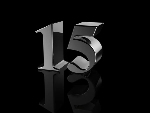 Numero 15 — Foto Stock