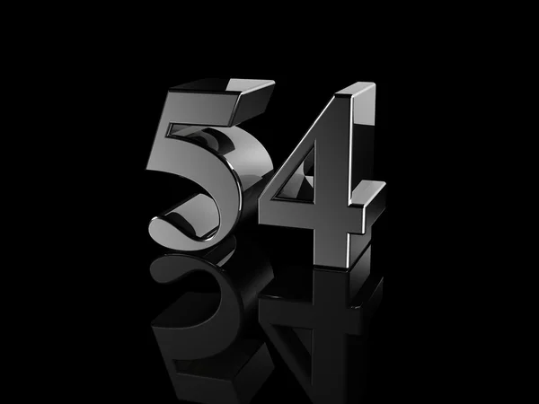 Número 54 — Fotografia de Stock