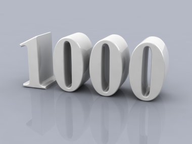 sayısı 1000
