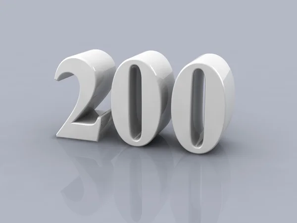 Numero 200 — Foto Stock