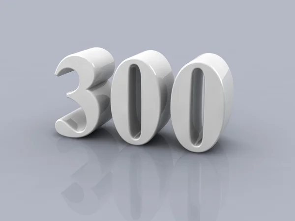 Número 300 — Foto de Stock